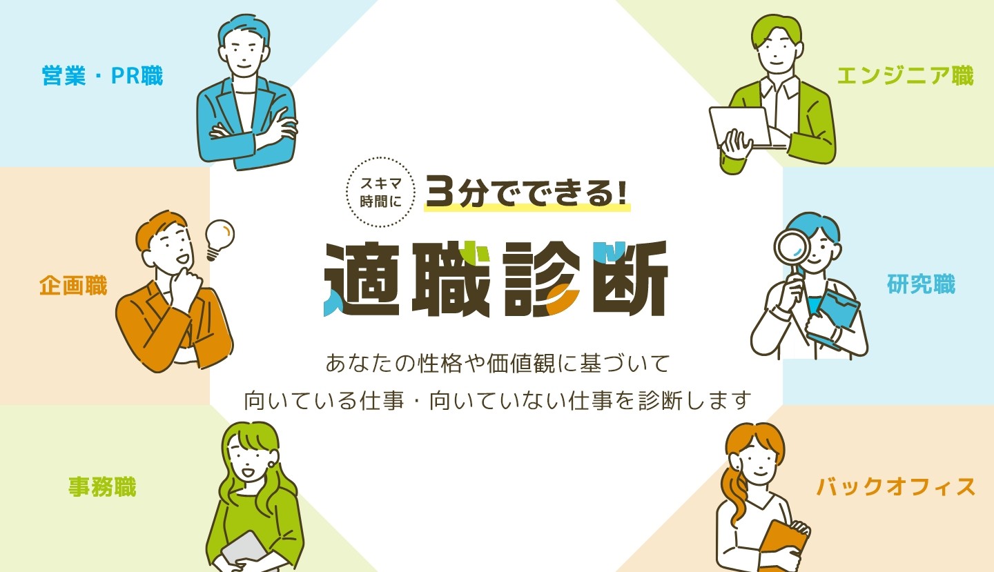 あなたに向かない仕事を確認してください